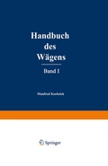 Cover: Handbuch des W&auml;gens - Vieweg+Teubner Verlag