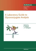 Cover: A Laboratory Guide to Glycoconjugate Analysis - Birkh&auml;user