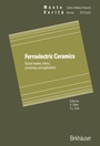 Cover: Ferroelectric Ceramics - Birkhäuser