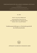 Cover: Verfarensentwicklungen zur Entscheidungstechnik der Multimomentstudie - VS Verlag f&uuml;r Sozialwissenschaften