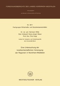 Cover: Eine Untersuchung der kreditwirtschaftlichen Versorgung der Regionen in Nordrhein-Westfalen - VS Verlag f&uuml;r Sozialwissenschaften