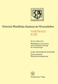 Cover: M&ouml;glichkeiten und Grenzen einer technischen Nutzung der Sonnenenergie. Thermochemische Wasserzersetzungsprozesse - VS Verlag f&uuml;r Sozialwissenschaften
