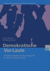 Abbildung von: Demokratische Vor-Laute - VS Verlag für Sozialwissenschaften