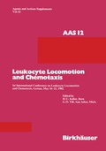 Cover: Leukocyte Locomotion and Chemotaxis - Birkh&auml;user