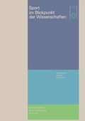 Cover: Sport im Blickpunkt der Wissenschaften - Springer