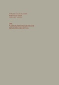 Cover: Die nationalsozialistische Machtergreifung - VS Verlag f&uuml;r Sozialwissenschaften