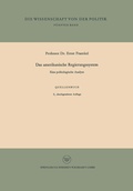 Cover: Das amerikanische Regierungssystem - VS Verlag f&uuml;r Sozialwissenschaften