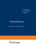 Cover: Verhandlungen - Springer