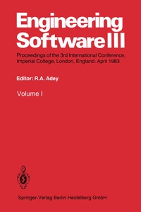 Enlarge image Cover: Engineering Software III - Springer