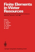 Cover: Finite Elements in Water Resources - Springer