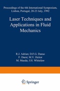 Cover: Laser Techniques and Applications in Fluid Mechanics - Springer