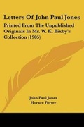 Cover: Letters Of John Paul Jones - Kessinger Publishing