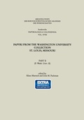 Cover: Papyri from the Washington University Collection St. Louis, Missouri - VS Verlag f&uuml;r Sozialwissenschaften