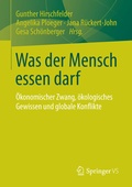 Cover: Was der Mensch essen darf - Springer VS