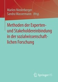 Cover: Methoden der Experten- und Stakeholdereinbindung in der sozialwissenschaftlichen Forschung - Springer VS