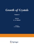 Cover: ???? ?????????? / Rost Kristallov / Growth of Crystals - Springer