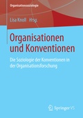 Cover: Organisationen und Konventionen - Springer VS