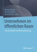 Cover: Unternehmen im &ouml;ffentlichen Raum - Springer VS