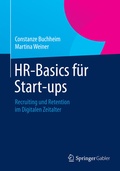 Cover: HR-Basics f&uuml;r Start-ups - Springer Gabler
