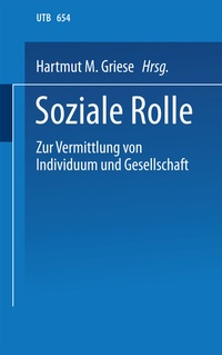 Enlarge image Cover: Soziale Rolle - VS Verlag für Sozialwissenschaften