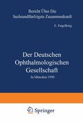 Cover: Der Deutschen Ophthalmologischen Gesellschaft - J.F. Bergmann-Verlag