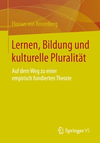 Abbildung von: Lernen, Bildung und kulturelle Pluralität - Springer VS