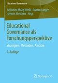 Cover: Educational Governance als Forschungsperspektive - Springer VS