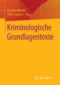 Cover: Kriminologische Grundlagentexte - Springer VS