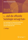 Cover: &raquo;... da&szlig; die offizielle Soziologie versagt hat&laquo; - Springer VS