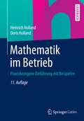 Cover: Mathematik im Betrieb - Springer Gabler