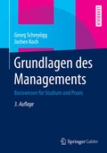 Cover: Grundlagen des Managements - Springer Gabler