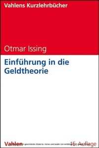 Abbildung von: Einführung in die Geldtheorie - Vahlen