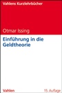 Cover: Einführung in die Geldtheorie - Vahlen