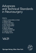 Cover: Advances and Technical Standards in Neurosurgery - Springer