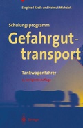 Cover: Schulungsprogramm Gefahrguttransport - Springer