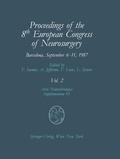 Cover: Proceedings of the 8th European Congress of Neurosurgery, Barcelona, September 6-11, 1987 - Springer