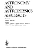 Cover: Literature 1986, Part 1 - Springer