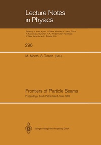 Enlarge image Cover: Frontiers of Particle Beams - Springer