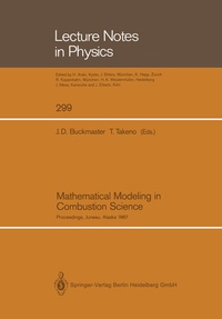 Enlarge image Cover: Mathematical Modeling in Combustion Science - Springer