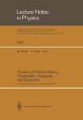 Cover: Frontiers of Particle Beams; Observation, Diagnosis and Correction - Springer