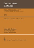 Cover: Integrable Systems and Applications - Springer