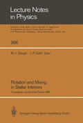 Cover: Rotation and Mixing in Stellar Interiors - Springer
