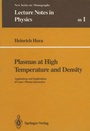 Cover: Plasmas at High Temperature and Density - Springer