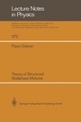 Cover: Theory of Structured Multiphase Mixtures - Springer