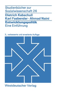 Enlarge image Cover: Entwicklungspolitik - VS Verlag für Sozialwissenschaften