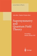 Cover: Supersymmetry and Quantum Field Theory - Springer
