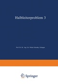 Cover: Halbleiterprobleme - Springer