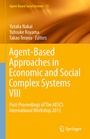 Cover: Agent-Based Approaches in Economic and Social Complex Systems VIII - Springer