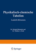 Cover: Physikalisch-Chemische Tabellen - Springer