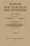 Abbildung von: V. Osteochondrosis Vertebrae, Hinterer Bandscheibenvorfall und Lumbago-Ischias-Syndrom - Springer